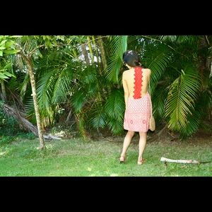 Maui Sunset Open Back Dress